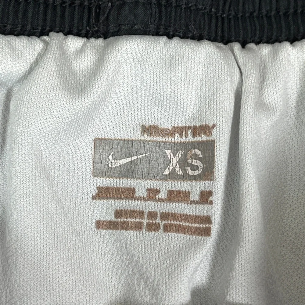 Nike Tempo Running Shorts Women‎ XS Black Pink White Mesh Athletic Gym Workout